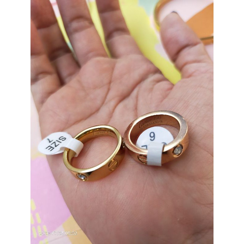 cincin wanita cincin titanium aksesoris wanita