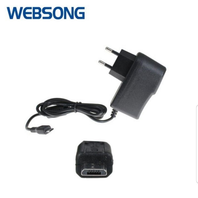 Adaptor 5V 3A Jack USB Micro WEBSONG