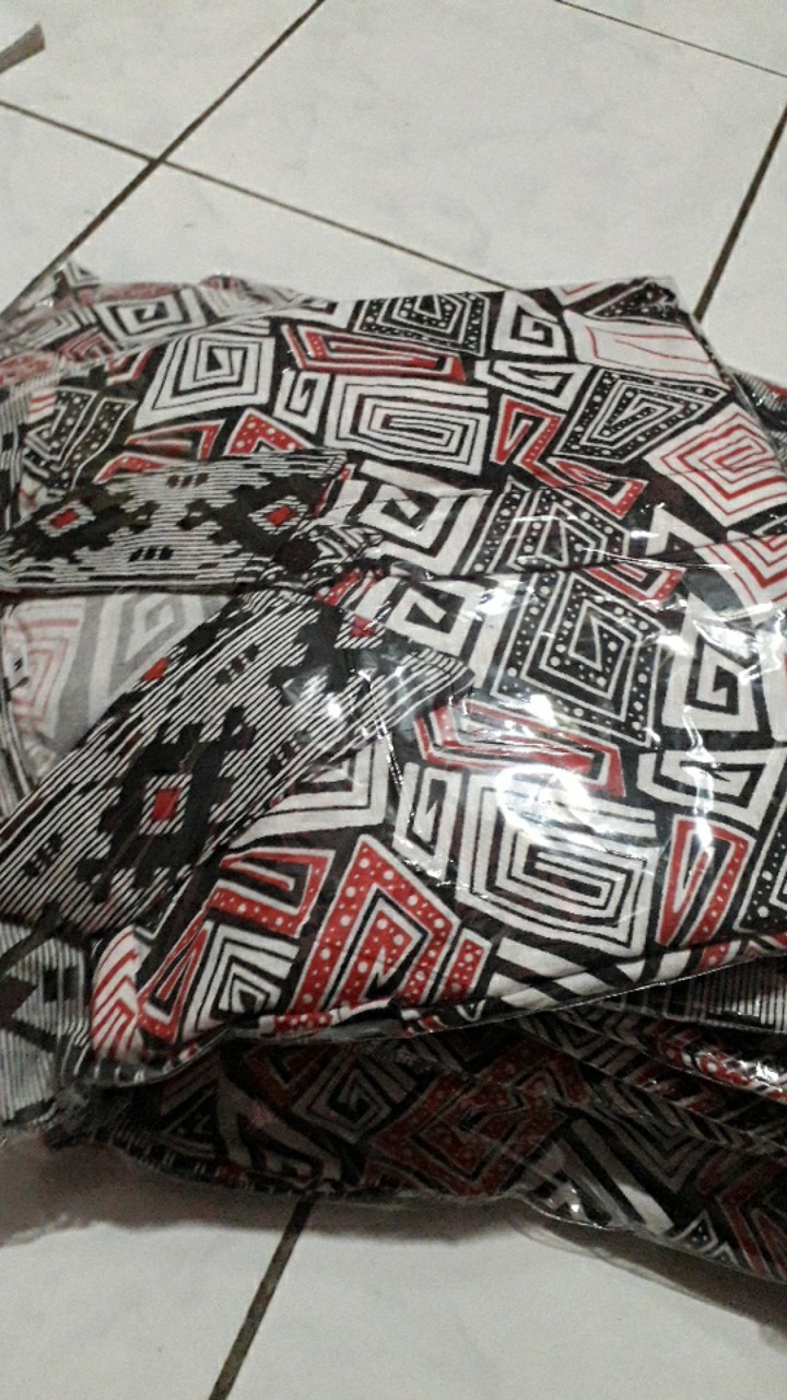 Diskon Bswart Batik Hrb026 Kenongo Hem Pendek Padi Pekalongan M L Xl Batik Pria Murah Modern Grosir