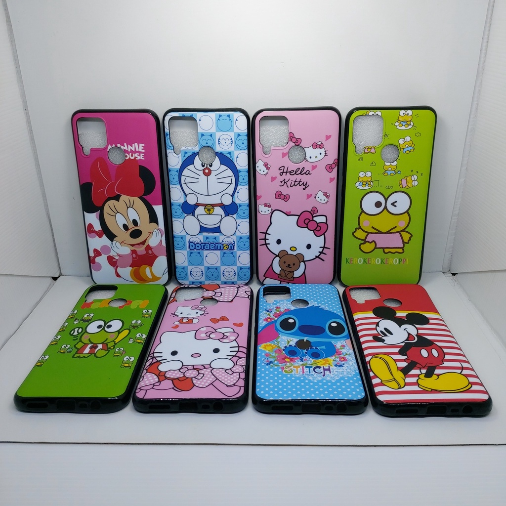 Silikon Case Kartun Motif Karakter Oppo A15