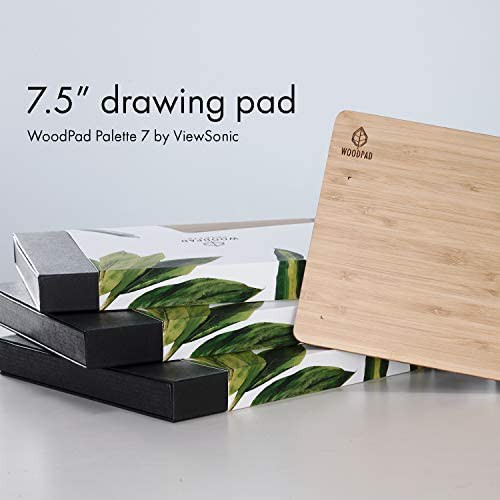 Viewsonic WoodPad 7 Inch PF0730 Bamboo graphic drawing pen tablet 4192 press level