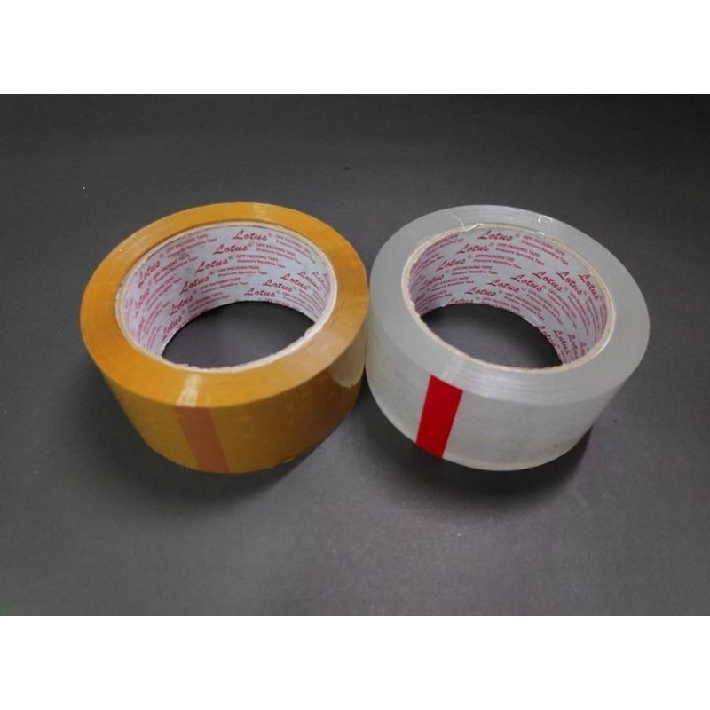 

Lakban LOTUS / Lakban Bening / Lakban Coklat 100 yard 48mm / 2 Inch