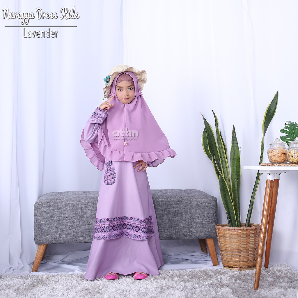 Gamis Anak Katun Toyobo Sarimbit Nurayya by attin