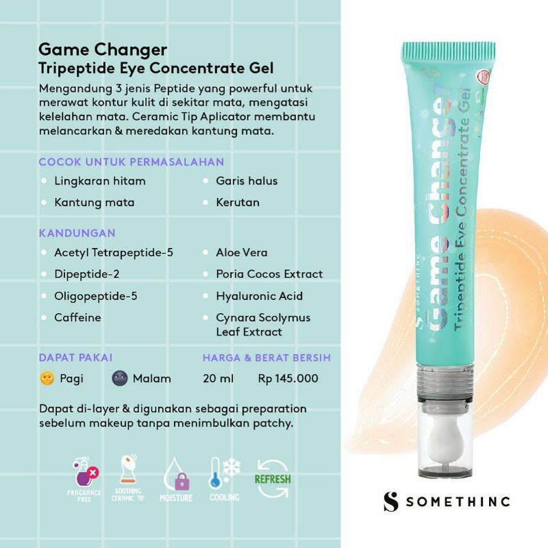 Somethinc GAME CHANGER Tripeptide Eye Concentrate Gel 20ml