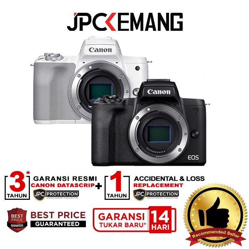 Canon EOS M50 Mark II Body Only / Canon M50 II Body Garansi Resmi