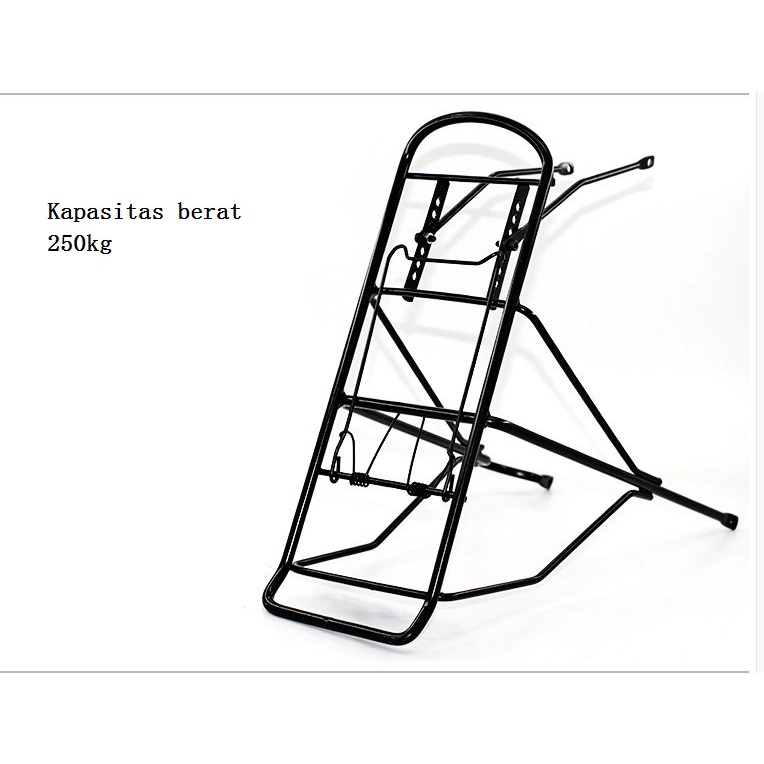 Rak Sepeda Dudukan Belakang Boncengan Sepeda Ukuran 26 Dapat Dipasang Dengan Lampu Belakang