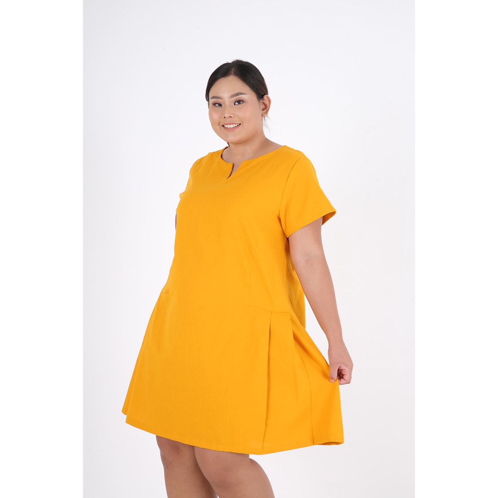 Sorabel - Isle Princess Pleats Dress Big Size Jumbo