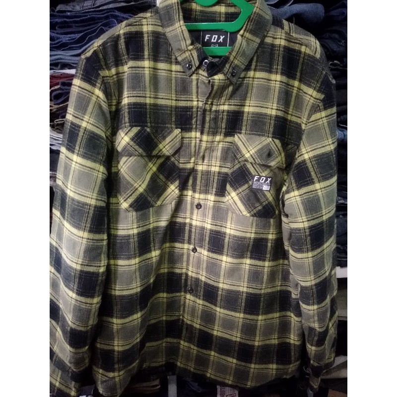 Jaket Flanel Fox