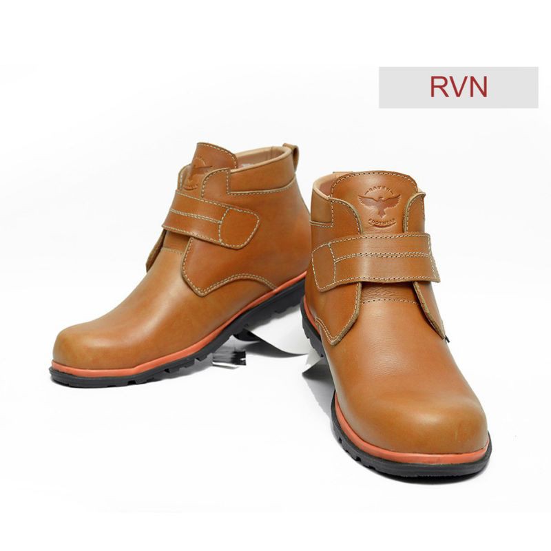 Bheaty.Coleection Sepatu kulit Casual Safety Pria