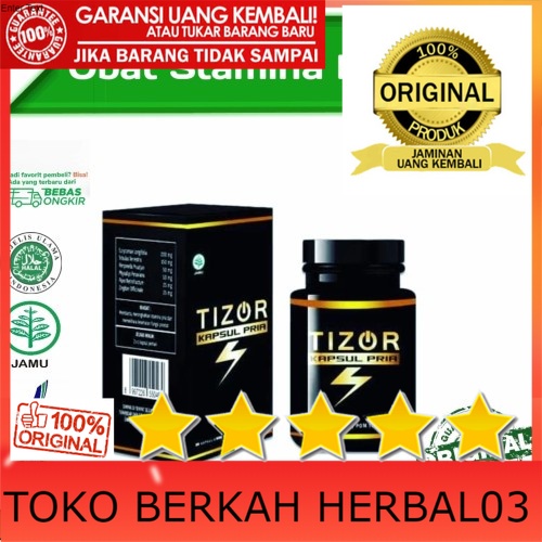 100% ASLI Tizor Obat Asli Impotensi Dan Prostat Aman Bpom di jamin Original Dan Berkualitas
