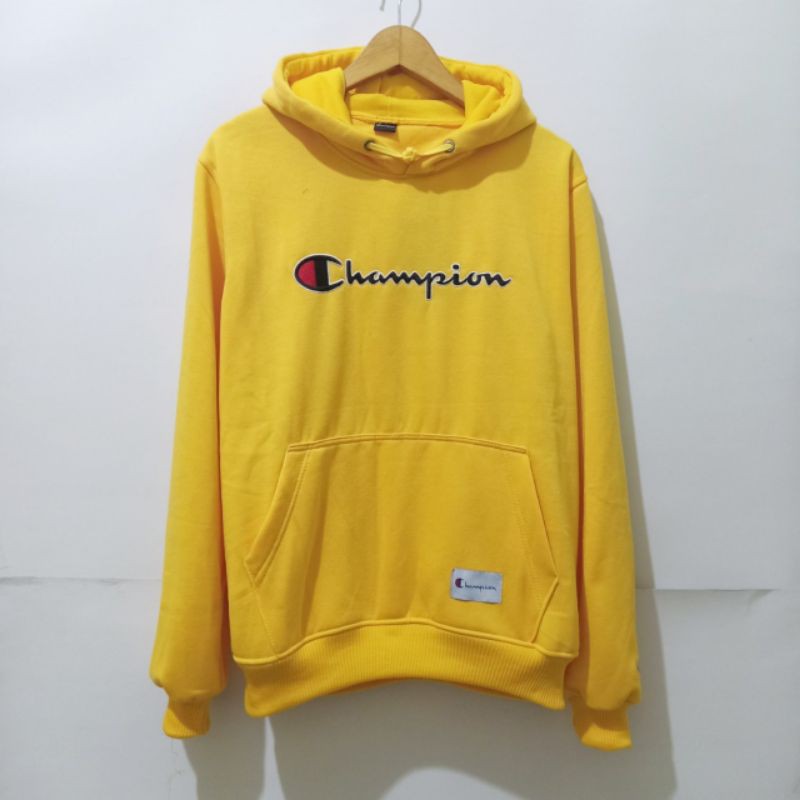 Sweater Hoodie Champion Script Premium