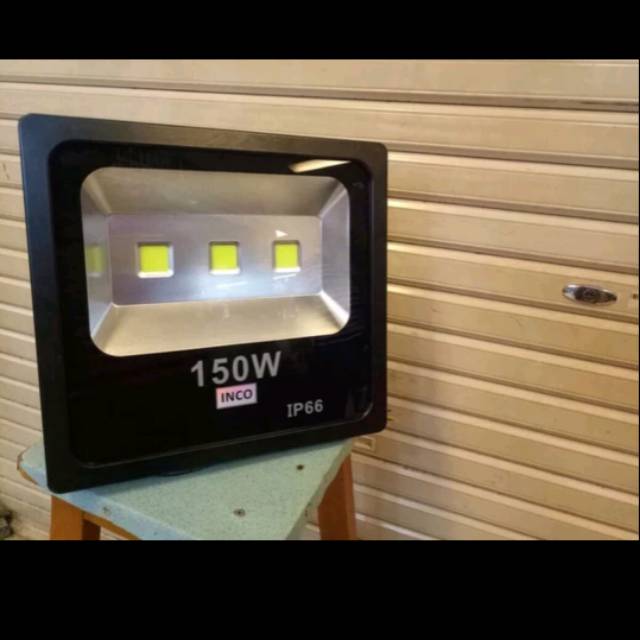 Kap lampu sorot led 150 watt 3x50watt outdoor led sorot tembak led outdoor 150w 150 watt