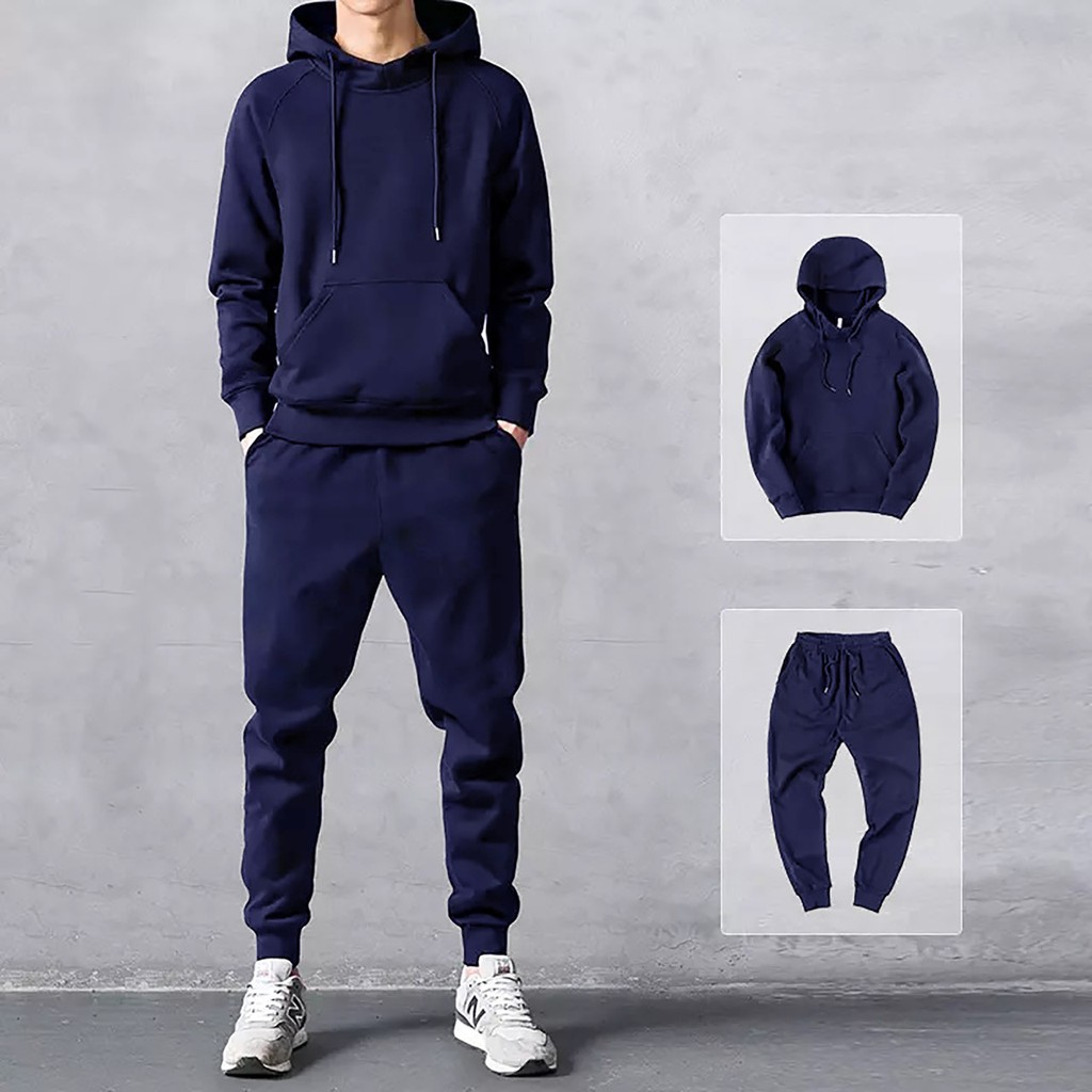 COD/ARPIOSSHOP - STELAN POLOS - SETELAN PRIA WANITA SATU SET (HOODIE + JOGGER) MODEL TERBARU