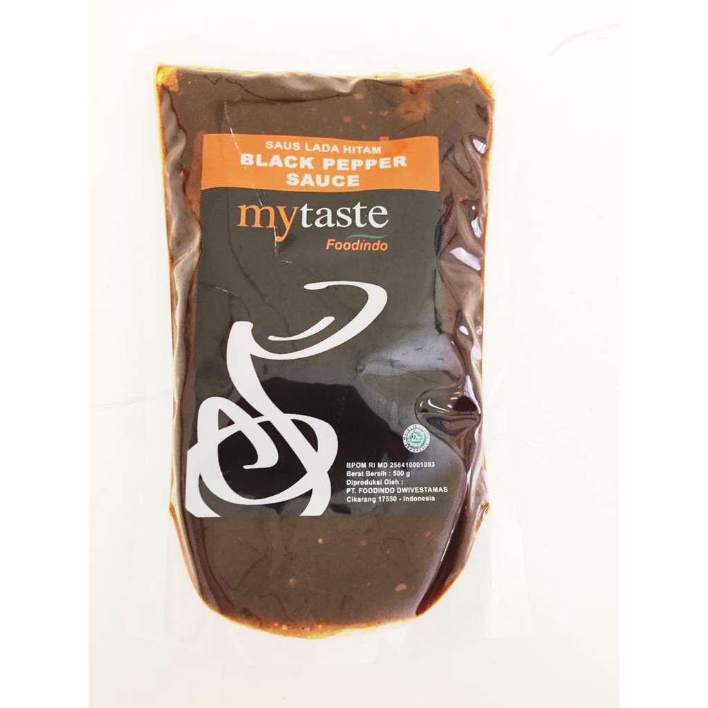 

My Taste Saus Lada Hitam / Blackpepper Sauce Premium Halal 500gr