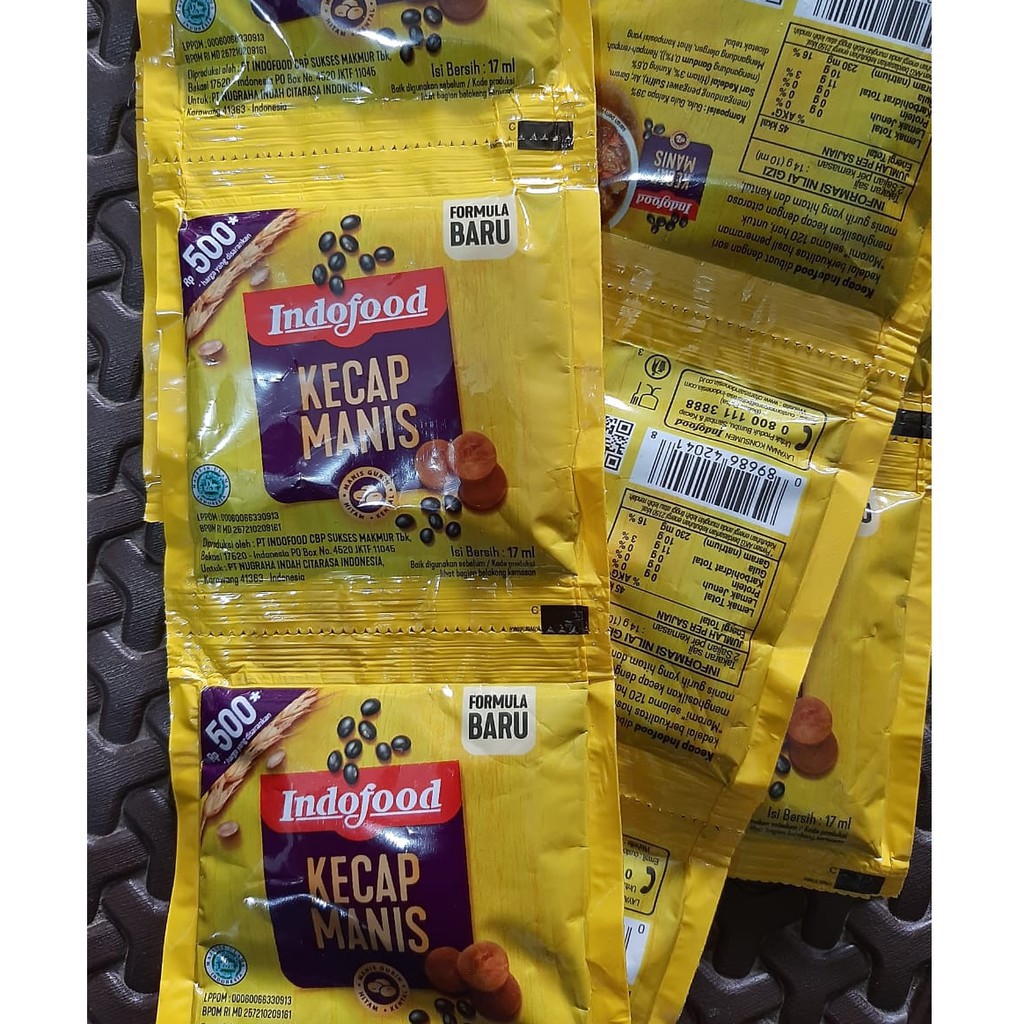 Kecap Indofood Renceng Sachet 17 ML x 10 Pcs