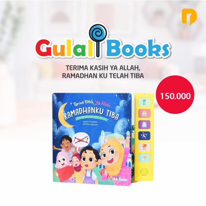 

Sound Book Gulali Books Terima Kasih Ya Allah, Ramadhan Ku Tiba Buku