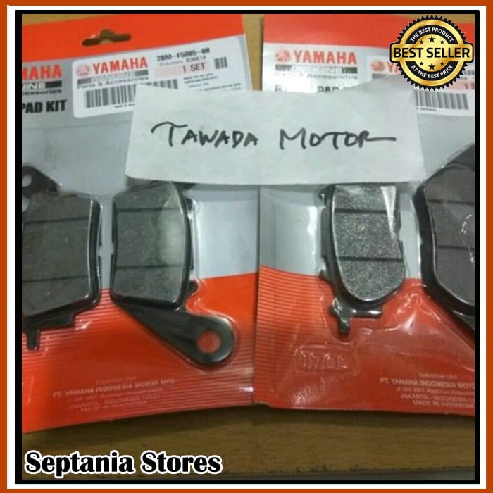DISPAD SET-KANVAS REM DEPAN BELAKANG YAMAHA NMAX