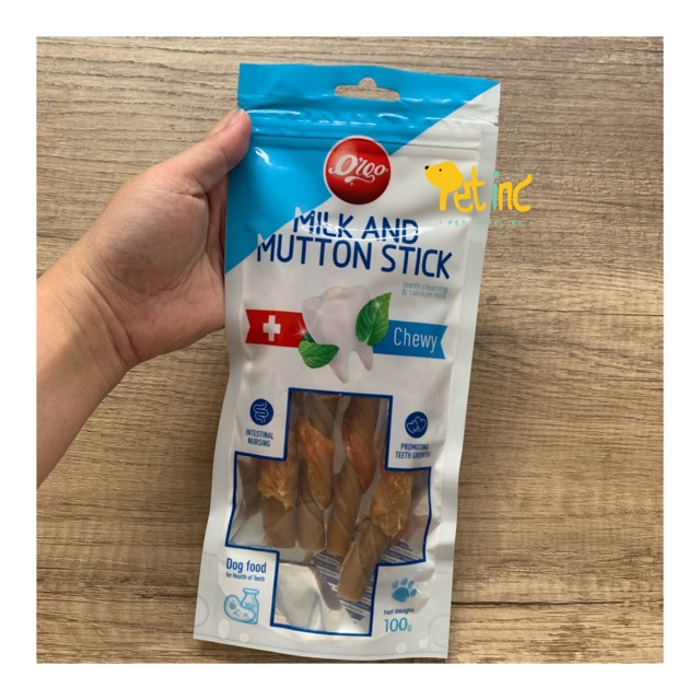 Orgo long lasting chew stick milk and mutton lamb