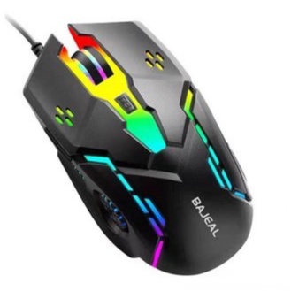 SKU-1290 MOUSE GAMING BAJEAL D2 RGB 6 TOMBOL BUTTON LED 3 DPI