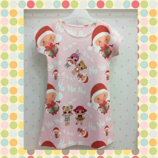 Dress Anak Santa Natal