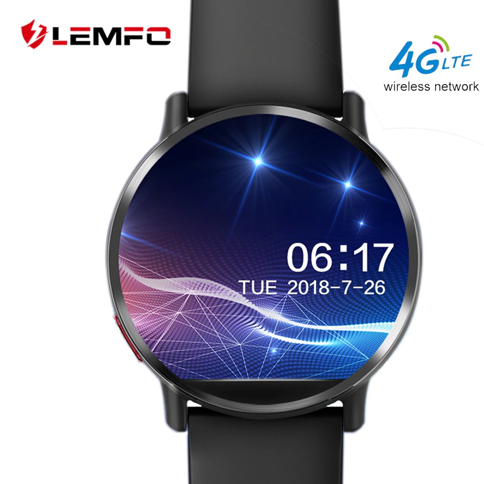 [PO] LEMFO LEM X Smart Watch Android 7.1 LTE 4G Sim WIFI 2.03 Inch 8MP Camera GPS Heart Rate New
