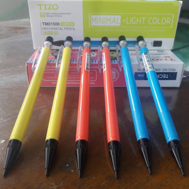 

Pensil Mekanik Tizo TM01500 - 0.5 mm Murah (Acb Berkah Stationery)