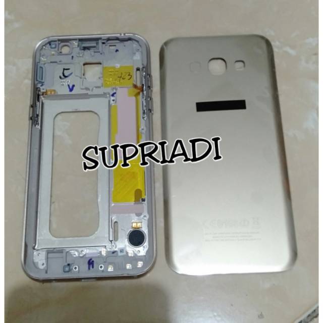Samsung A520 Frame Tulang Tengah + Backdoor Samsung A5 2017 Original