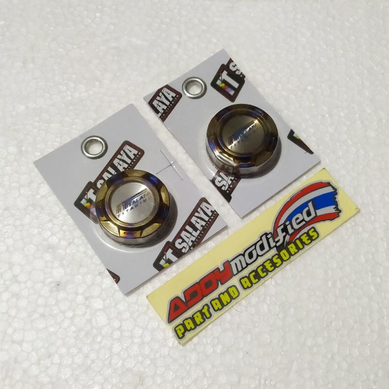 Tutup tabung minyak rem titanium it salaya thailand