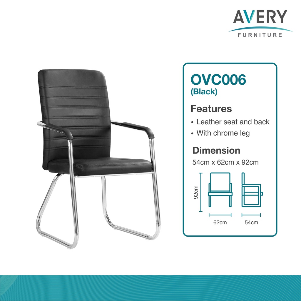 Avery - OVC006 - Kursi Hadap / Kursi Kerja & Meeting