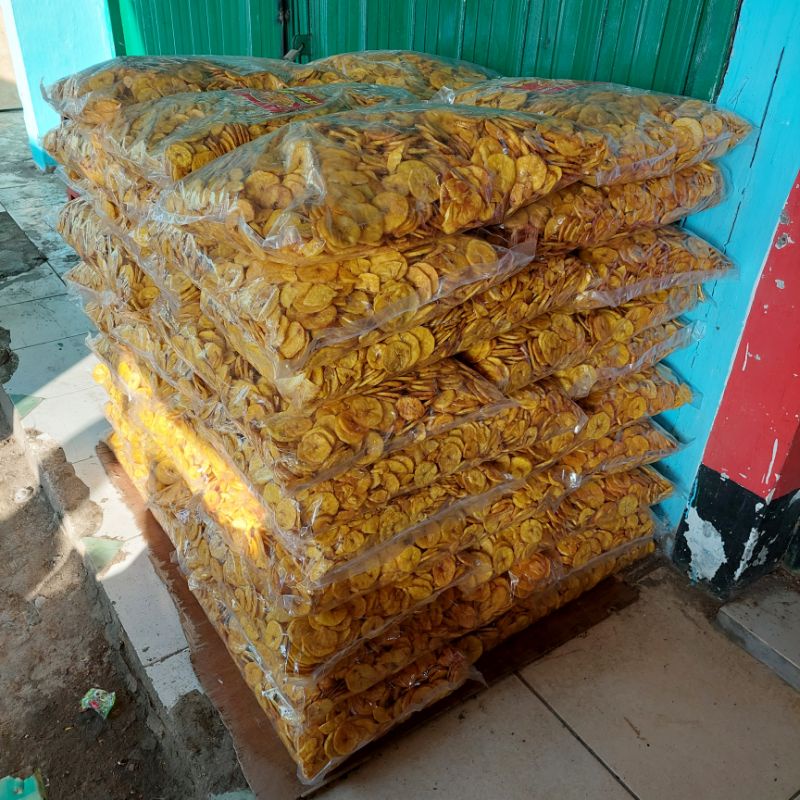 250gr KRIPIK PISANG MANIS / PISANG COIN / PISANG NANGKA / SNACK MURAH/ SNACK KILOAN MURAH