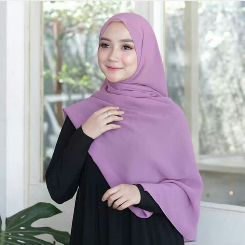 PASHMINA INNER 2in1 Ceruty babydoll Premium