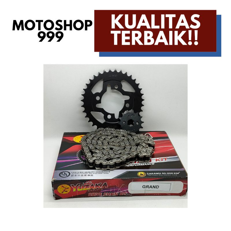 Gear set + rantai Grand Yuzaka