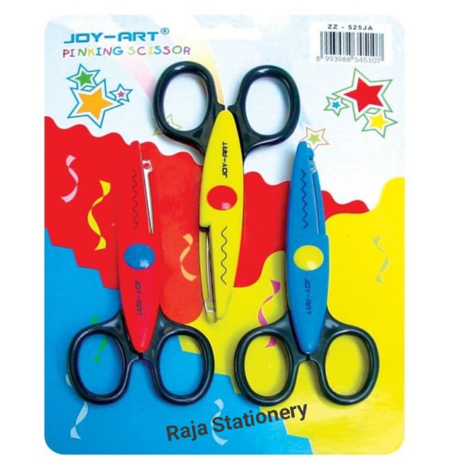 

JOY-ART ZZ-525JA Pinking scissor gunting zig zag anak sekolah ulir