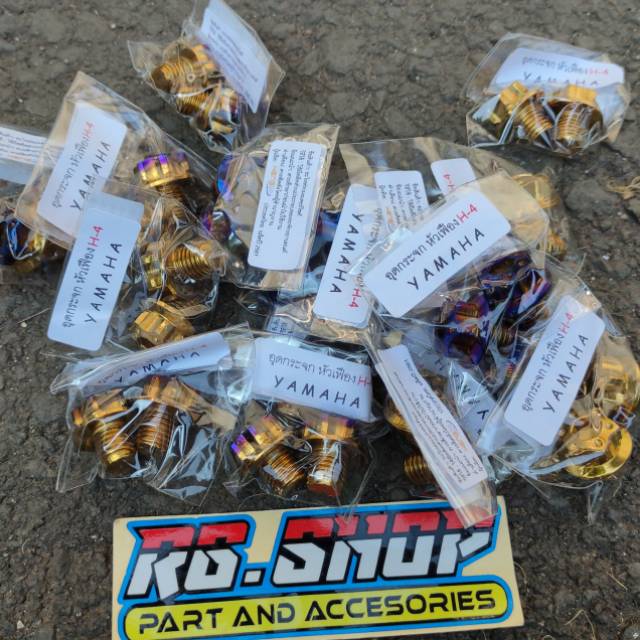 baut probolt tutup lubang spion yamaha nmax, aerox, xmax, lexi, fino, soul, mio heng thailand