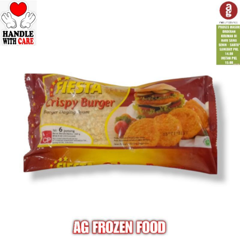 

Fiesta Crispy Burger Ayam 360grm