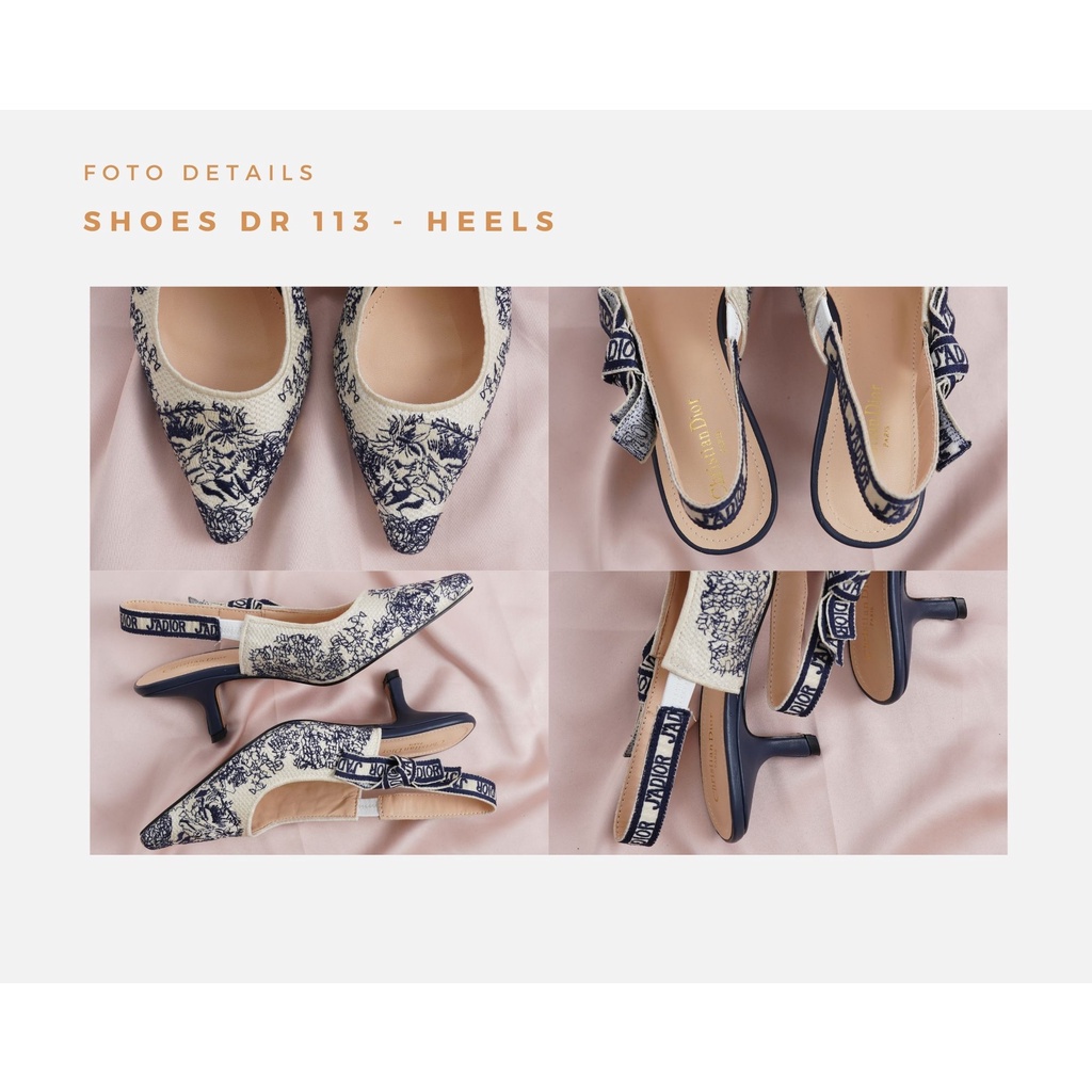 Sepatu Sendal / D 113 HEELS / Sandal Wanita Heels Import Tali Belakang / D-113 Pesta Kondangan Bermotif Korea Style Kualitas Premium Kekinian dan Murah D113 Heels / by Tas Wanita Coco