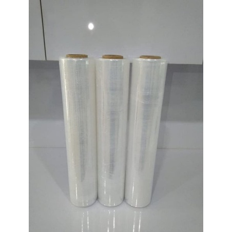 

terbatas Plastik wrapping Stretch film 50 cm x 300 mtr x 0.12 mic plastik wrap 50cm Berkualitas