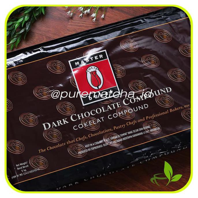 

Toko-Bahan-Kue- Masterbaker Tulip Dark Chocolate Compound Cokelat Batang Repack 500Gr -Terlengkap-