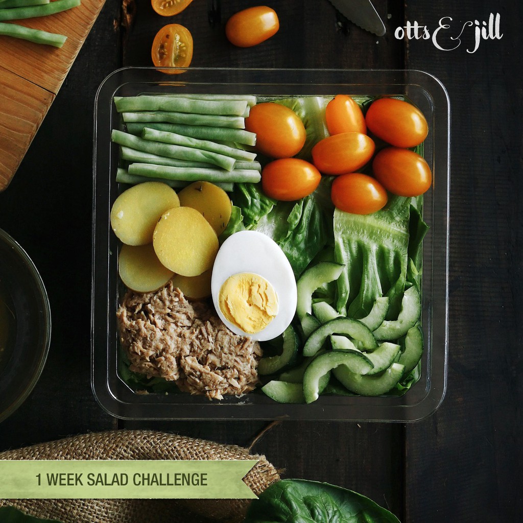 

1 Week Salad Challenge - Only Jakarta