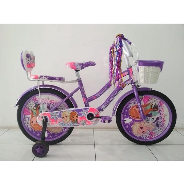 SEPEDA ANAK PEREMPUAN 12 16 dan 18 INCH MICHEL PRINCESS