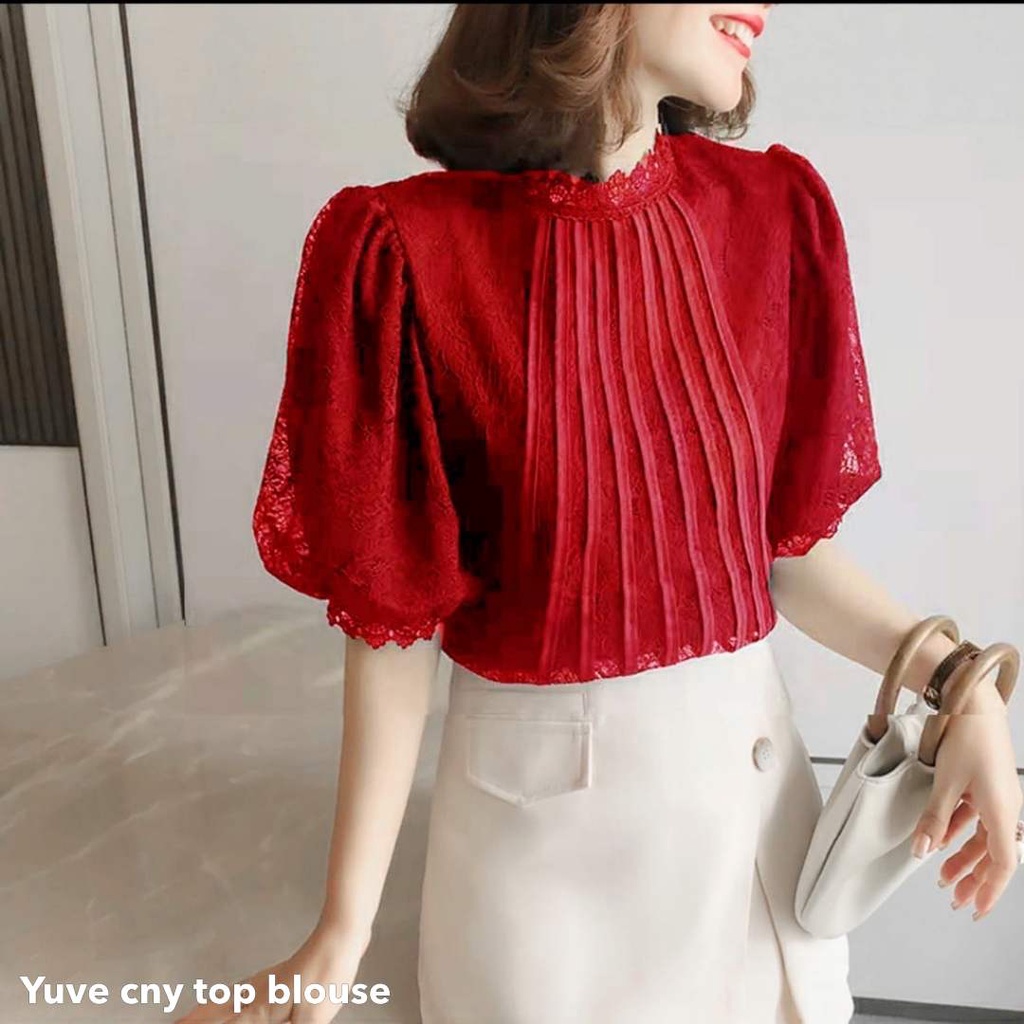 Yuve cny top blouse- Thejanclothes