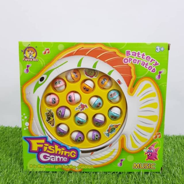 Mainan anak Fishing game mainan pancing ikan mainan anak laki laki  pancingan GIGI & PUTAR-2