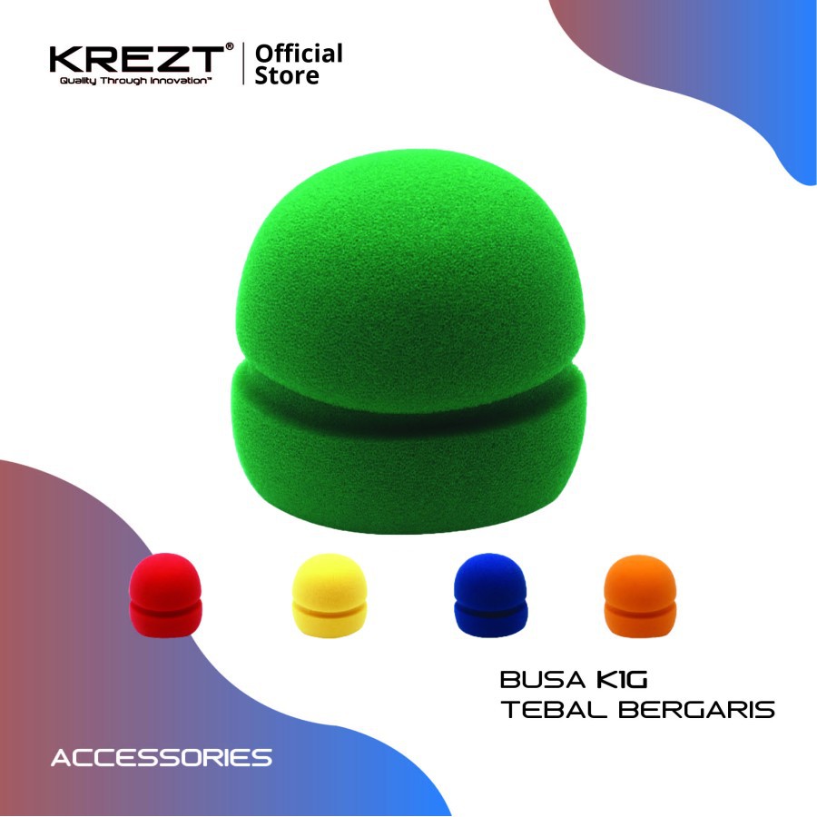 BUSA MICROPHONE TEBAL WARNA GARIS K1G