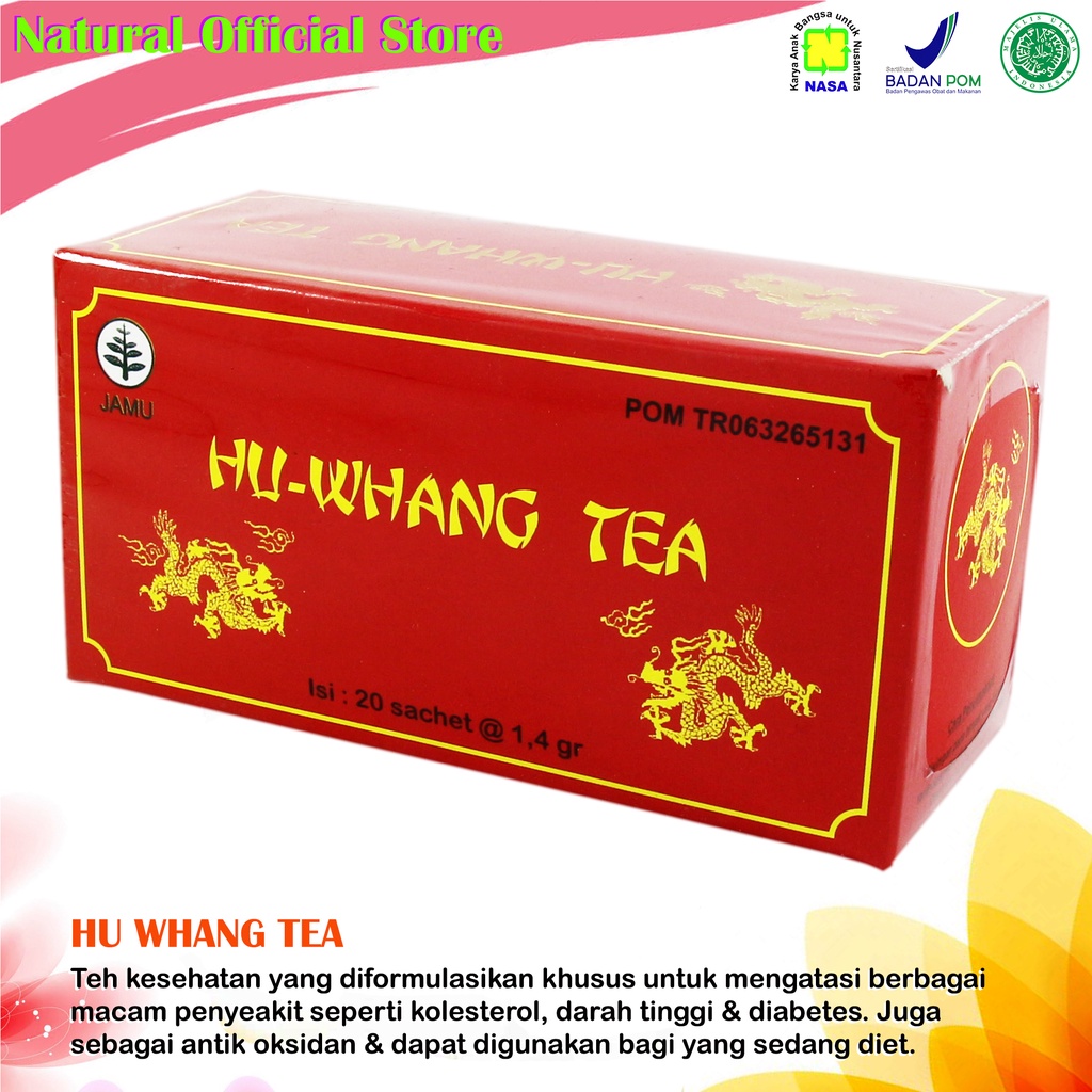 

TEH KESEHATAN HU WHANG TEA NASA ORIGINAL