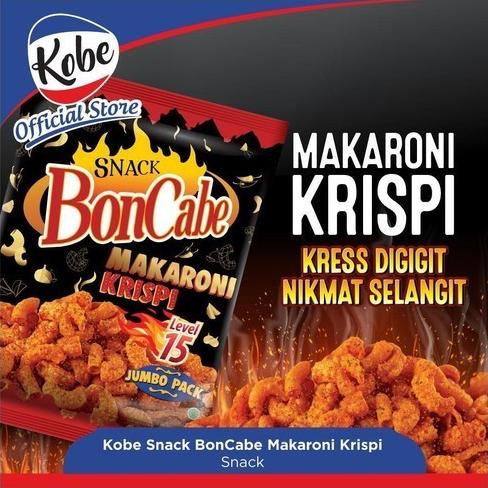 

Big Sale Snack BonCabe lv 15 macaroni Jumbo pack 150gr extra pedes lv15 Krispi Big Sale