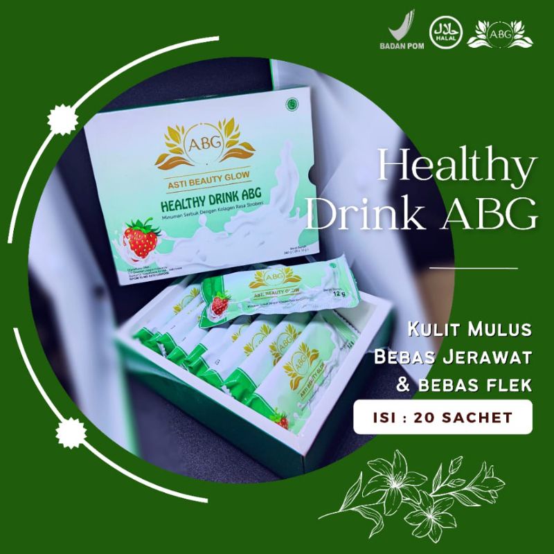 SERBUK COLLAGEN ABG/HEALTHY DRINK ABG/MINUMAN PEMUTIH