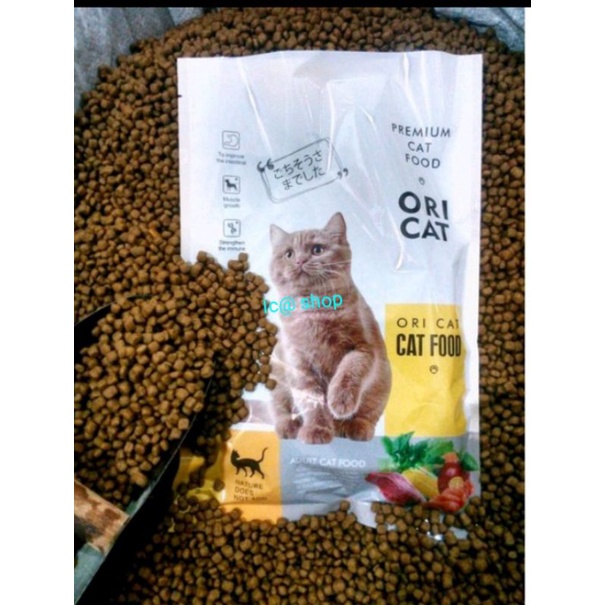 Oricat cat food dewasa, 1kg original