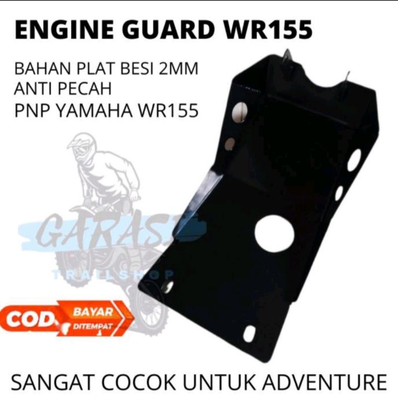 Aksesoris Cover Tutup Pelindung Mesin Engine Guard Motor Yamaha WR155 WR 155