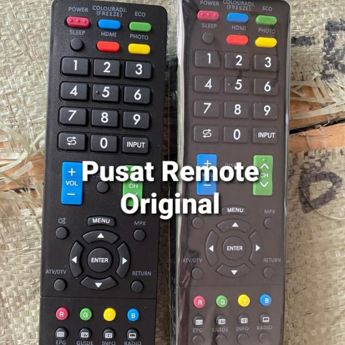 S51T71Gt Remote Remot Tv Sharp Led Lcd Aquos Original Asli Panjang D2R54Tg