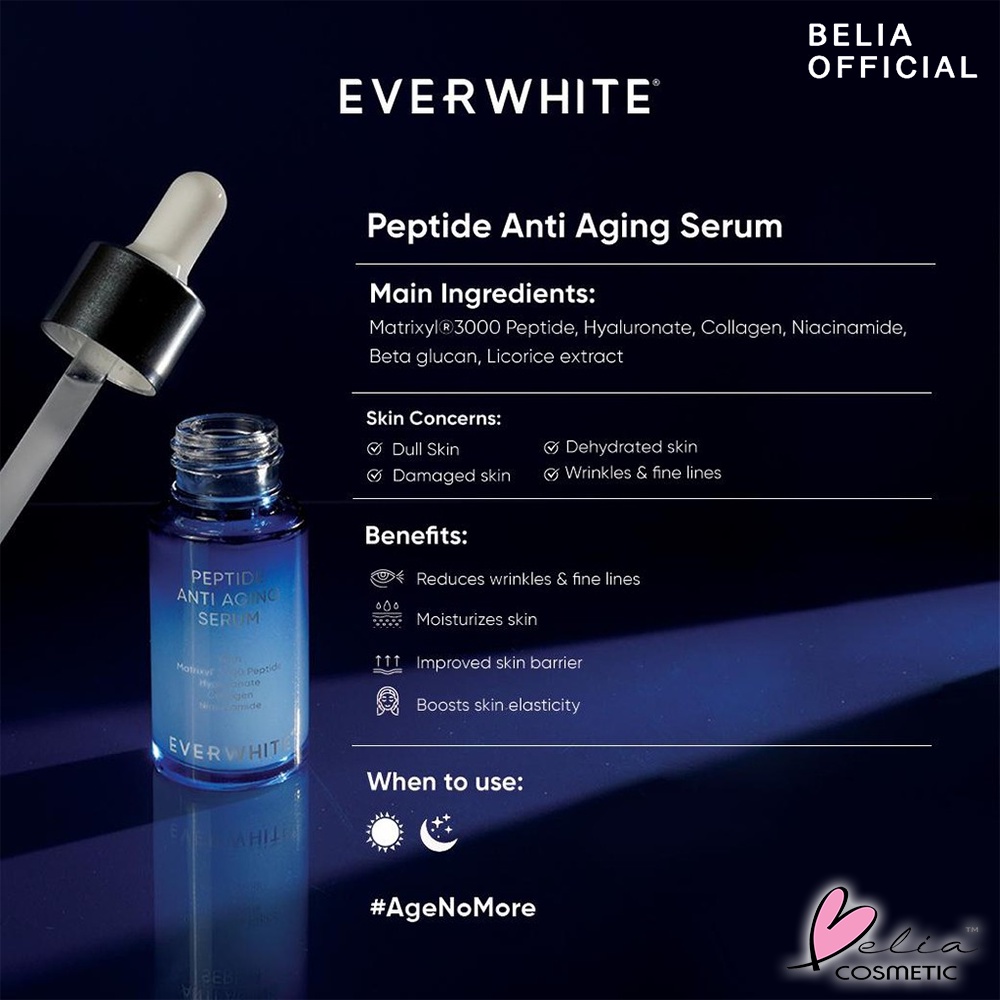 ❤ BELIA ❤ EverWhite Serum Series | Brightening | Cica Shooting | Essence | Aha Bha Pha | Multi Action | Anti Aging | Serum | Ever White | BPOM